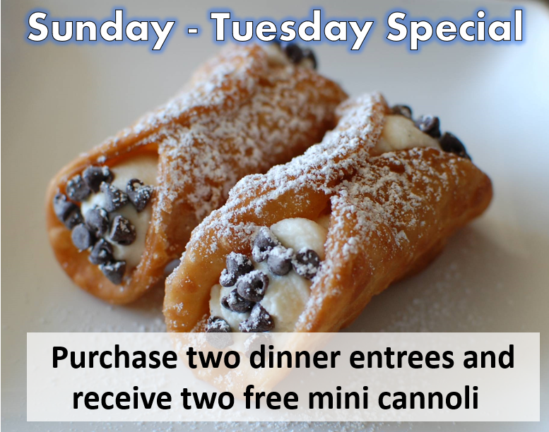 franks cannoli special